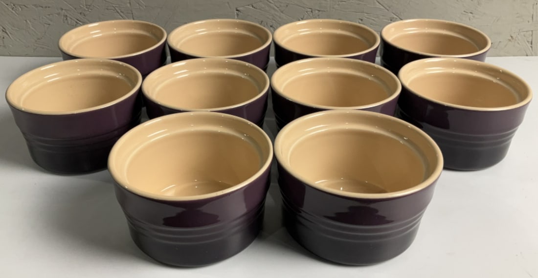 (10) LeCreuse Custard Cups (1 of 4)