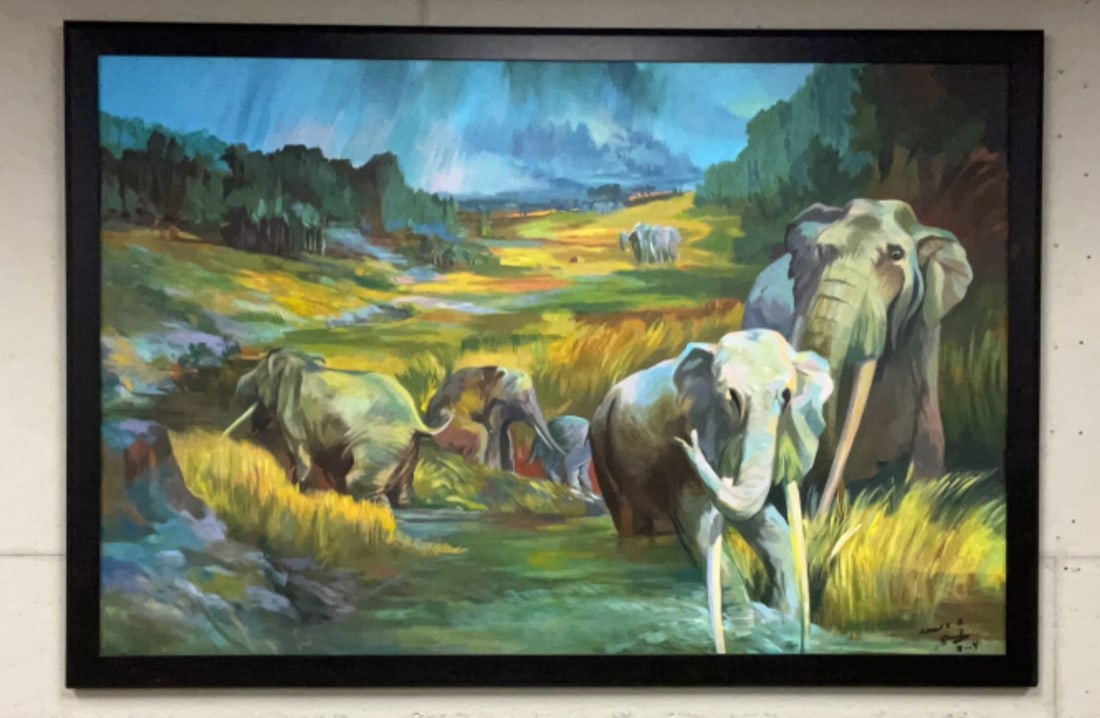 Amare Z. Ethopian Oil Painting (1 of 10)