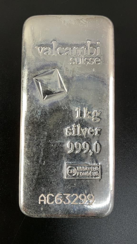 1 Kilo Silver Valcambi Bar (1 of 4)