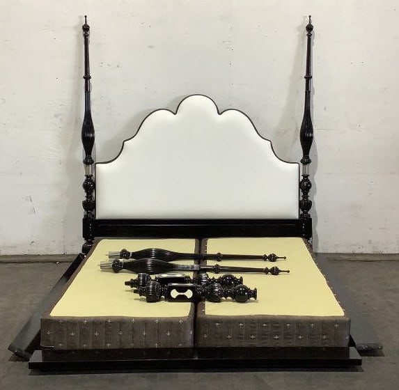 Oak Italia King Bed Frame (1 of 8)