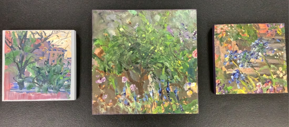 Bruno Zupan Oil Painting Trio (1 of 10)