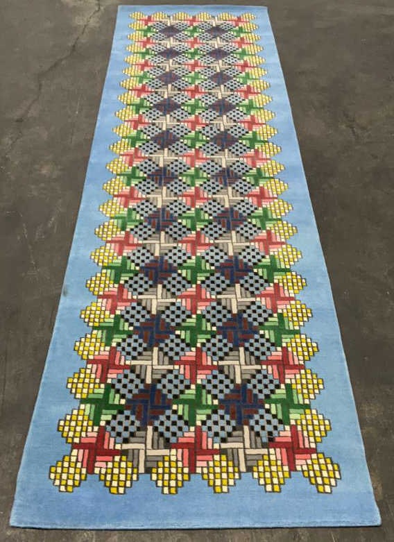 The Rug Co. 10'x2'9" Jonathan Saunders Rug (1 of 4)