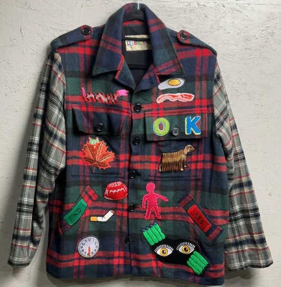 Libertine Women's Medium Patchwork Wool Jacket (1 of 5)