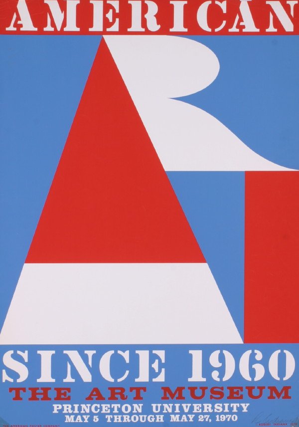 Signed Indiana American since 1960 Serigraph: Reference #: ULEF9880-B Artist Last Name: Indiana Artist First Name: Robert Title: American since 1960 Medium: Serigraph Paper Height: 35 inches Paper Size Width: 25 inches Image Height: 35 inches Ima
