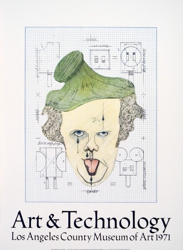 Signed 1971 Oldenburg Symbolic Self-Portrait: Reference #: ULGH1099-B Artist Last Name: Oldenburg Artist First Name: Claes Title: Symbolic Self-Portrait with ÒEqualsÓ Medium: Offset Lithograph Paper Height: 28.5 inches Paper Size Width: 21 inch