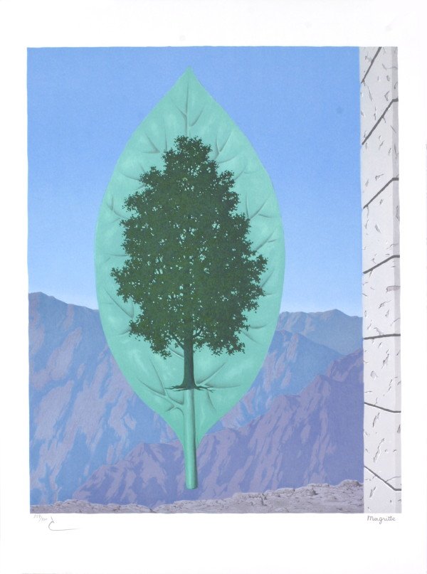 2004 Magritte Le Dernier Cri Lithograph: Reference #: ULLC5026 Artist Last Name: Magritte Artist First Name: Rene Title: Le Dernier Cri Medium: Lithograph Paper Height: 30.75 inches Paper Size Width: 22.75 inches Image Height: 25 inches Imag