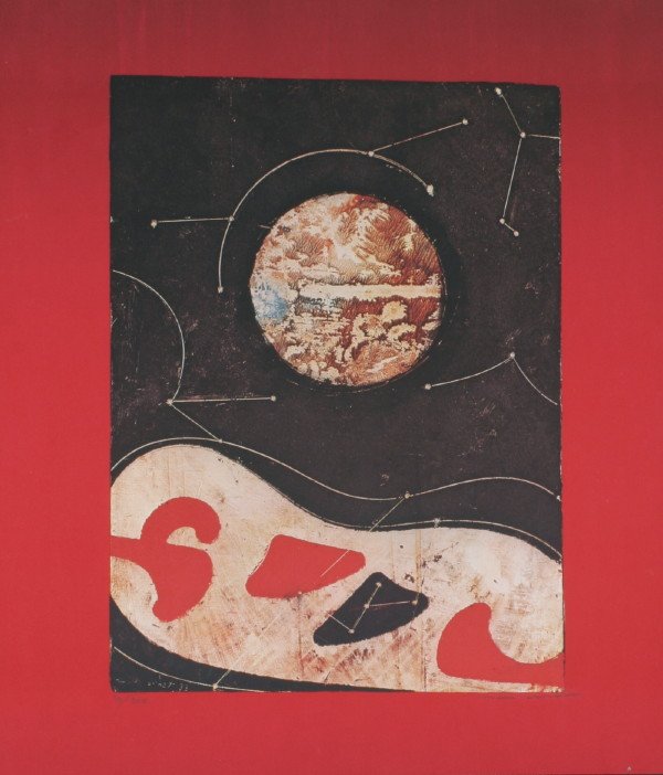 Signed Ernst untitled Lithograph: Reference #: ULXX6944-B Artist Last Name: Ernst Artist First Name: Max Title: untitled Medium: Lithograph Paper Height: 22.5 inches Paper Size Width: 18.5 inches Image Height: 17 inches Image Width: 1