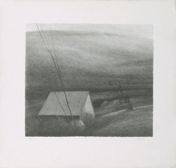 Signed Kipniss House Lithograph: Reference #: ULXX7244-B Artist Last Name: Kipniss Artist First Name: Title: House Medium: Lithograph Paper Height: 21 inches Paper Size Width: 22 inches Image Height: 14 inches Image Width: 16 inches