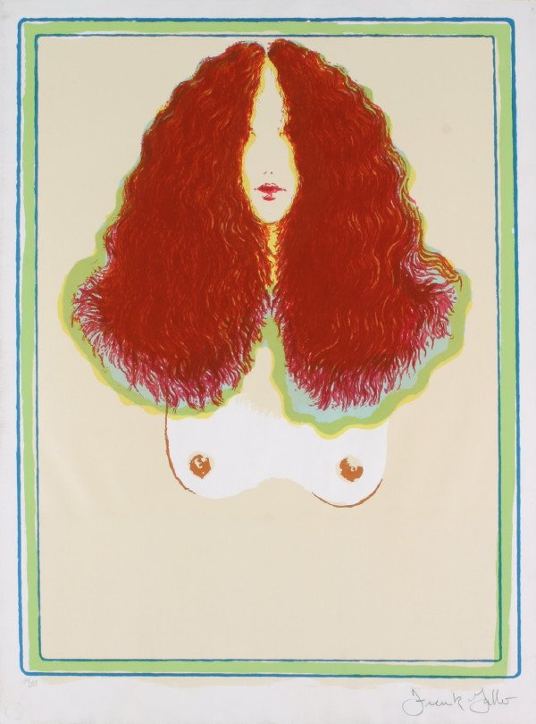 Signed Gallo Red Hair Serigraph: Reference #: ULXX7249-B Artist Last Name: Gallo Artist First Name: Frank Title: Red Hair Medium: Serigraph Paper Height: 30 inches Paper Size Width: 22 inches Image Height: 27.5 inches Image Width: 20