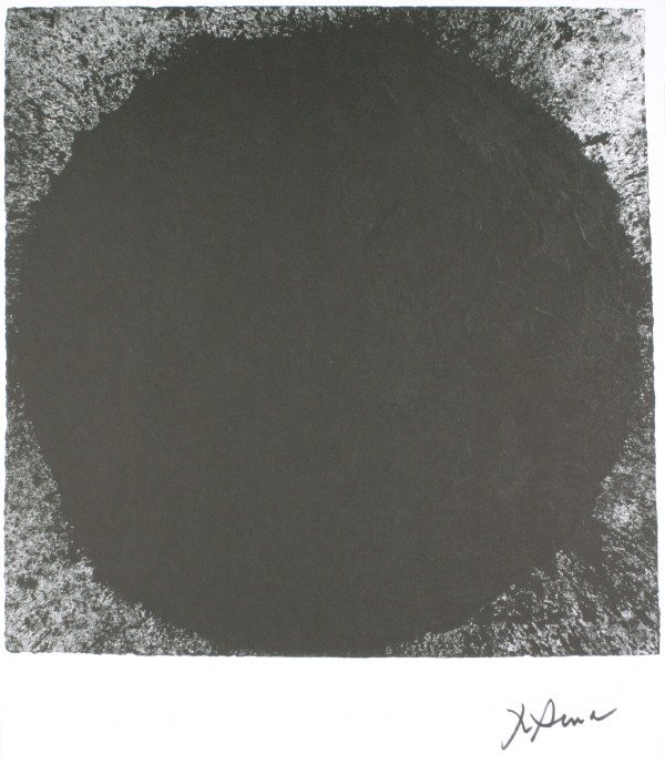 Signed Serra Untitled Offset Lithograph: Reference #: ULYY9827-B Artist Last Name: Serra Artist First Name: Richard Title: Untitled Medium: Offset Lithograph Paper Height: 27 inches Paper Size Width: 23.5 inches Image Height: 22.75 inches Im