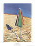 David Hockney - Beach Umbrella - 1988 Offset Lithograph