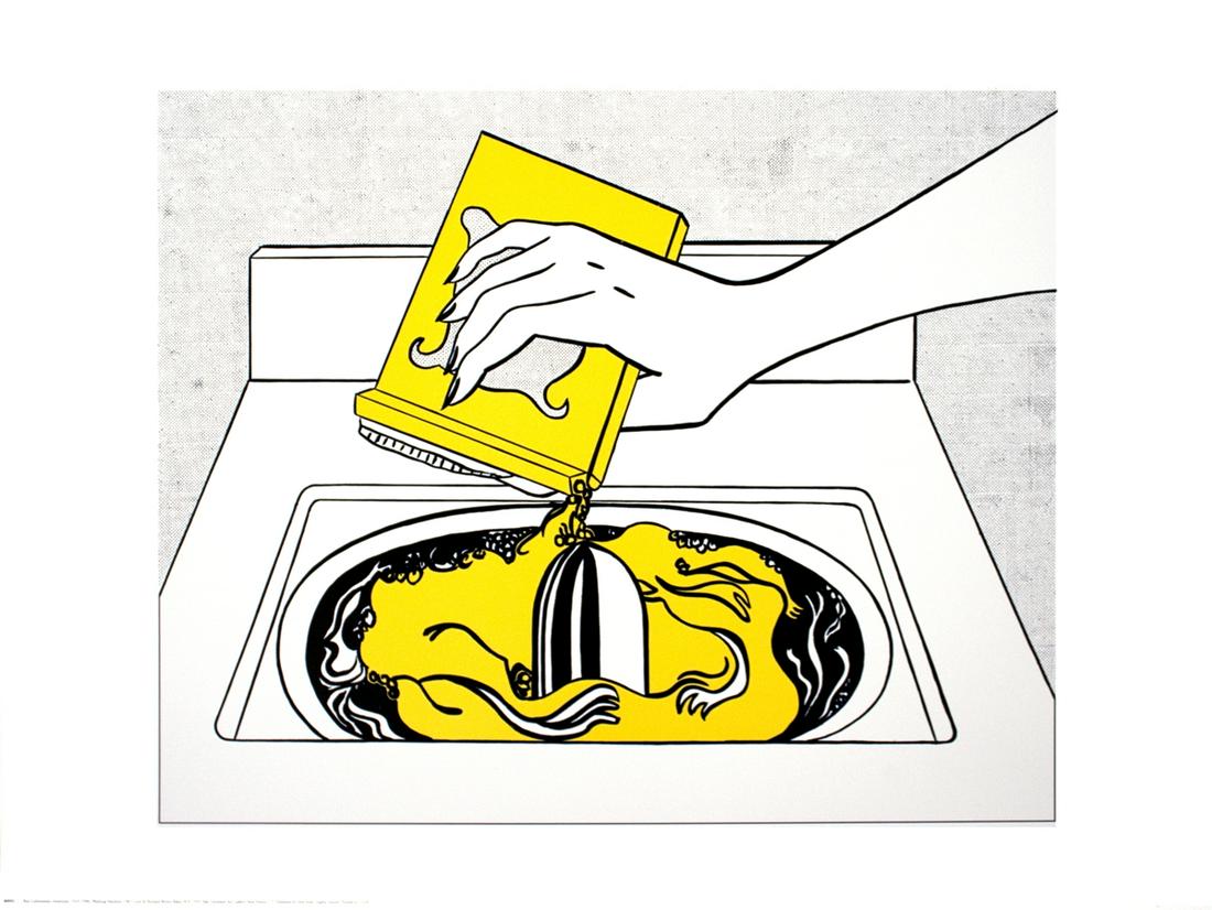 Roy Lichtenstein - Washing Machine - 1961 Offset (1 of 1)