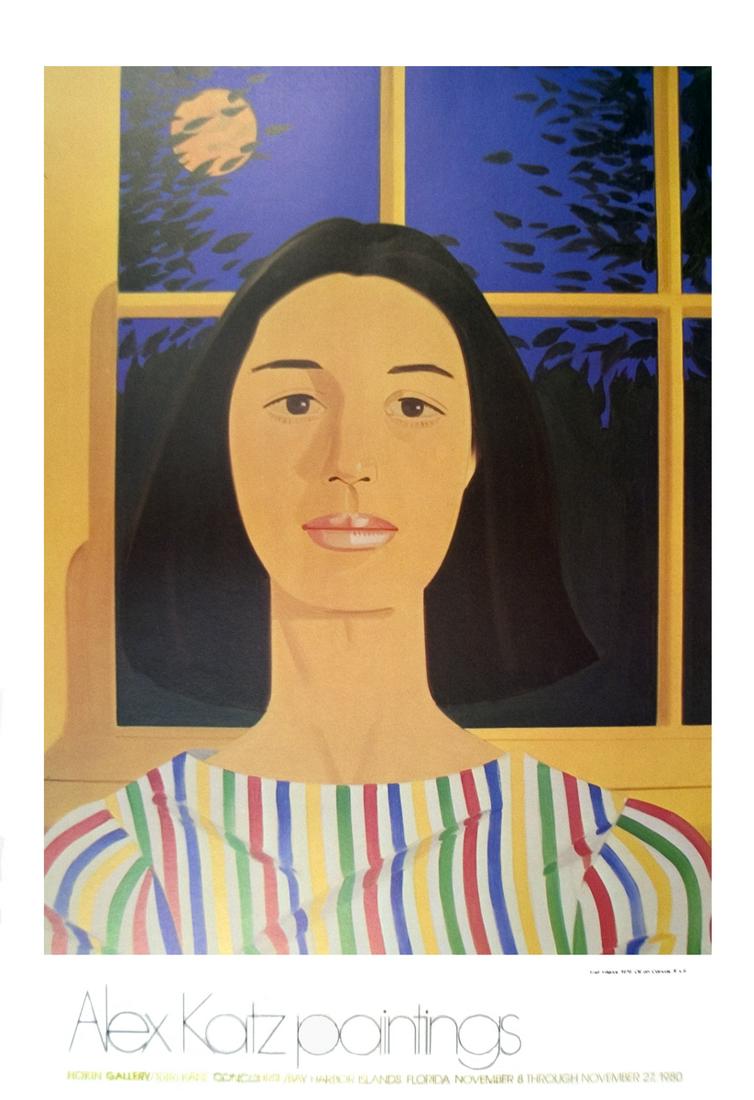 Alex Katz - East Interior Portrait - 1980 Offset (1 of 1)