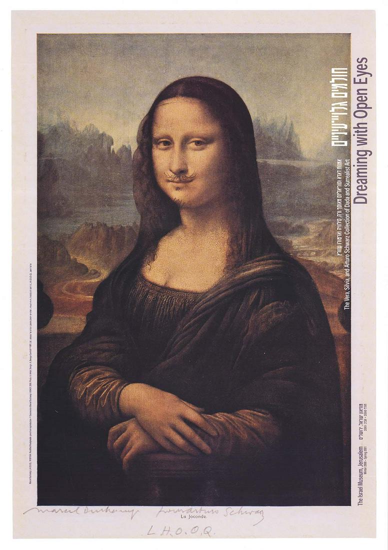 Marcel Duchamp - L.H.O.O.Q. (Mona Lisa) - 2000 Offset (1 of 1)