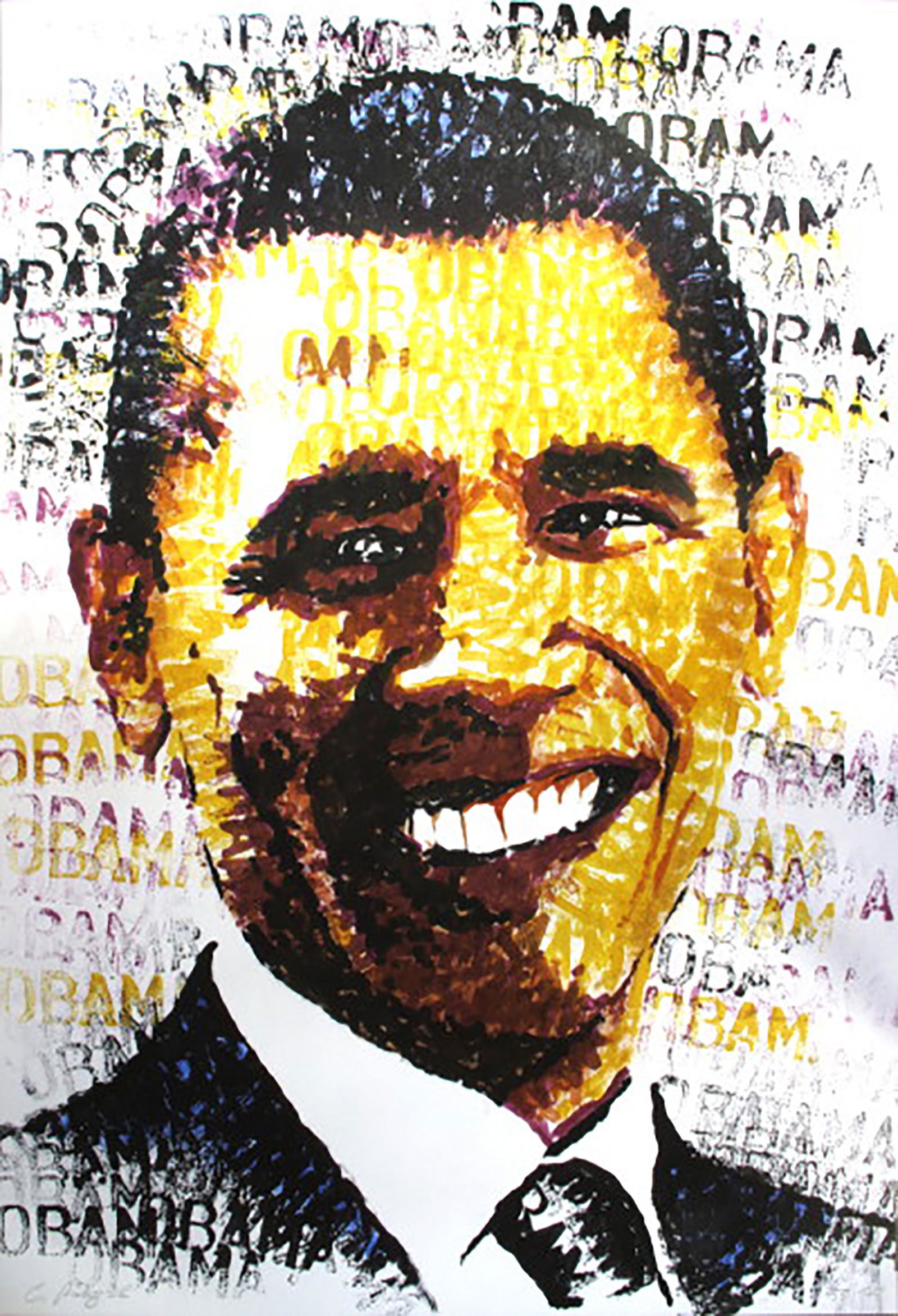 Chris Britz - Obama - 2008 Offset Lithograph - SIGNED (1 of 2)
