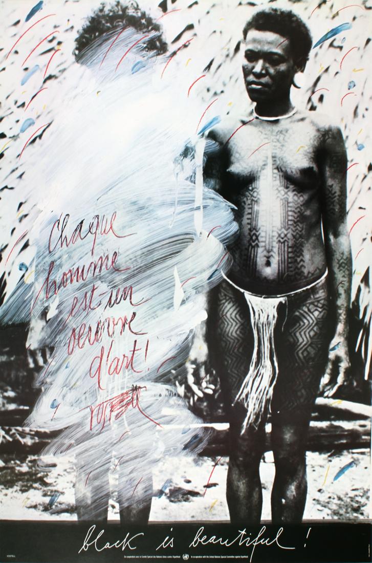 Vostell - Black is Beautiful - 1983 Offset Lithograph (1 of 1)