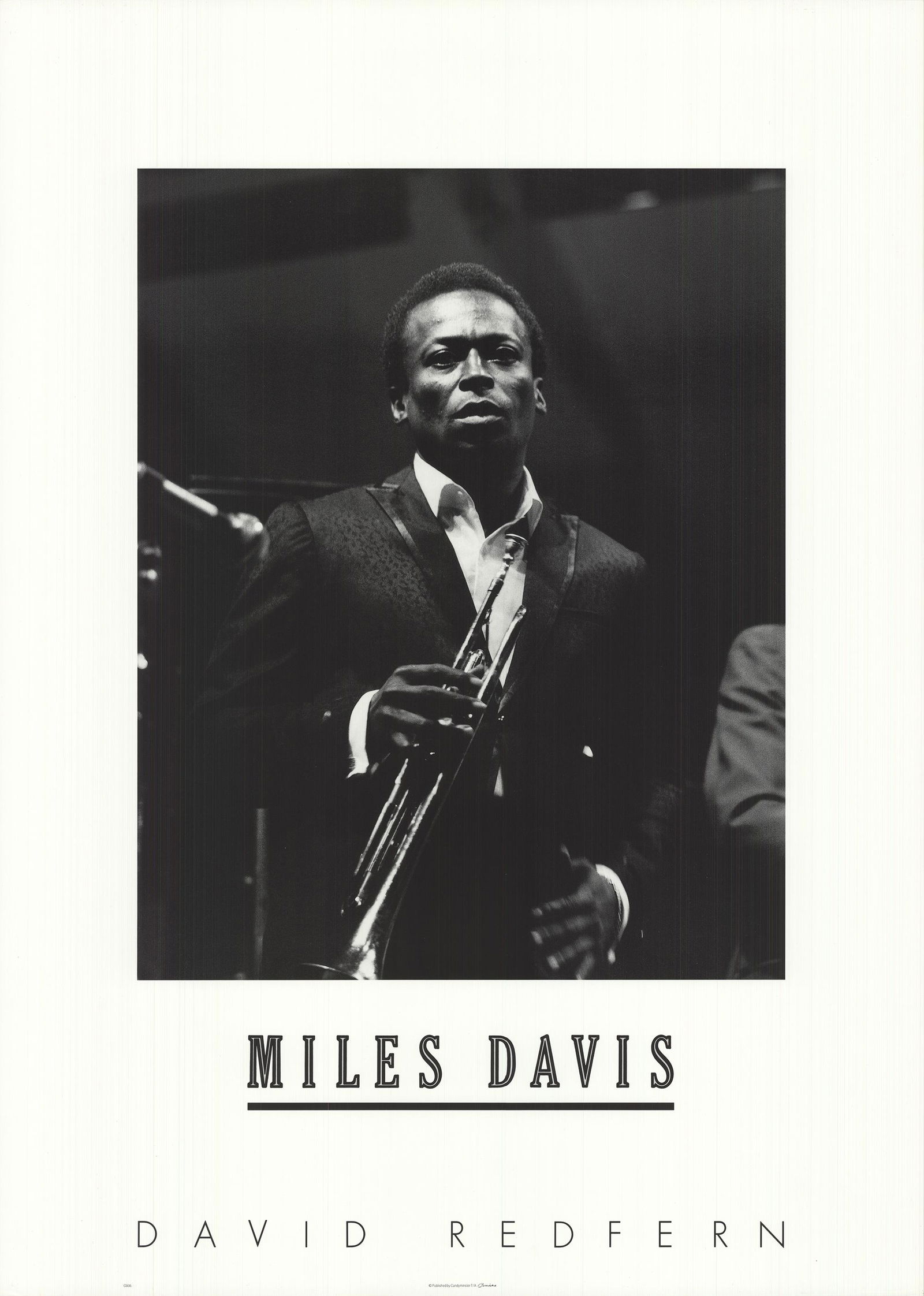 David Redfern - Miles Davis - Offset Lithograph 27.5" x (1 of 1)