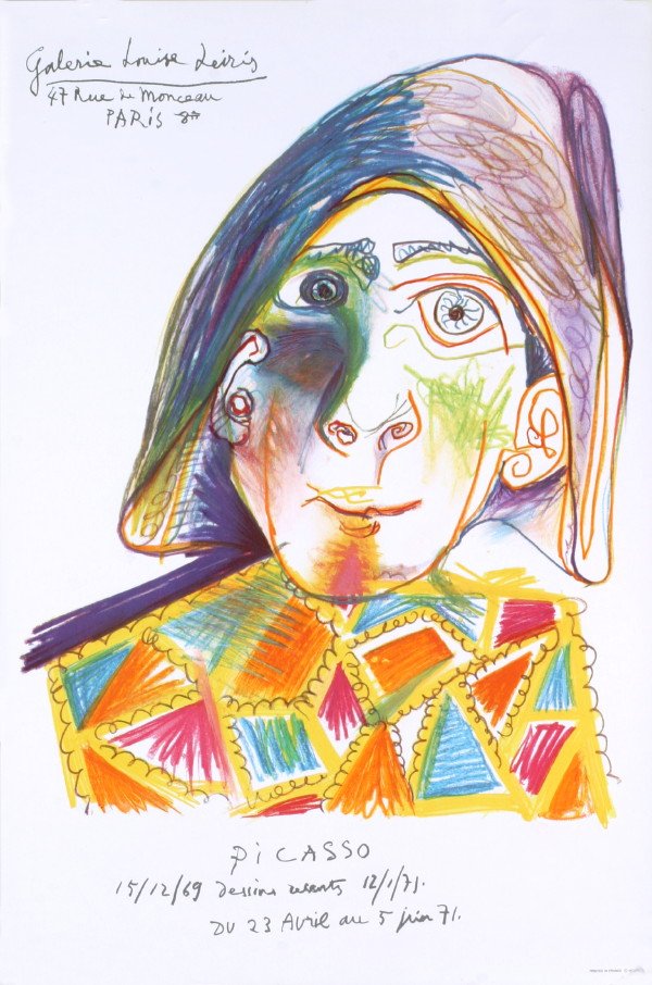 1971 Picasso Le Clown Mourlot Lithograph: Reference #: ULEF063-D Artist Name: Picasso, Pablo Title: Le Clown Medium: Lithograph Edition Size: 2000 Year: 1971 Paper Height: 30 inches Paper Size Width: 20 inches Image Height: 30 inches Image Wi