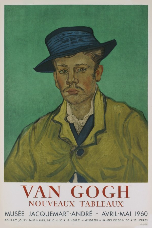 1960 van Gogh Musee Jacquemart Mourlot Litho: Reference #: ULMI1075 Artist Name: van Gogh, Vincent Title: Musee Jacquemart Medium: Lithograph Edition Size: 350 Year: 1960 Paper Height: 29.5 inches Paper Size Width: 19.75 inches Image Height: 22.7