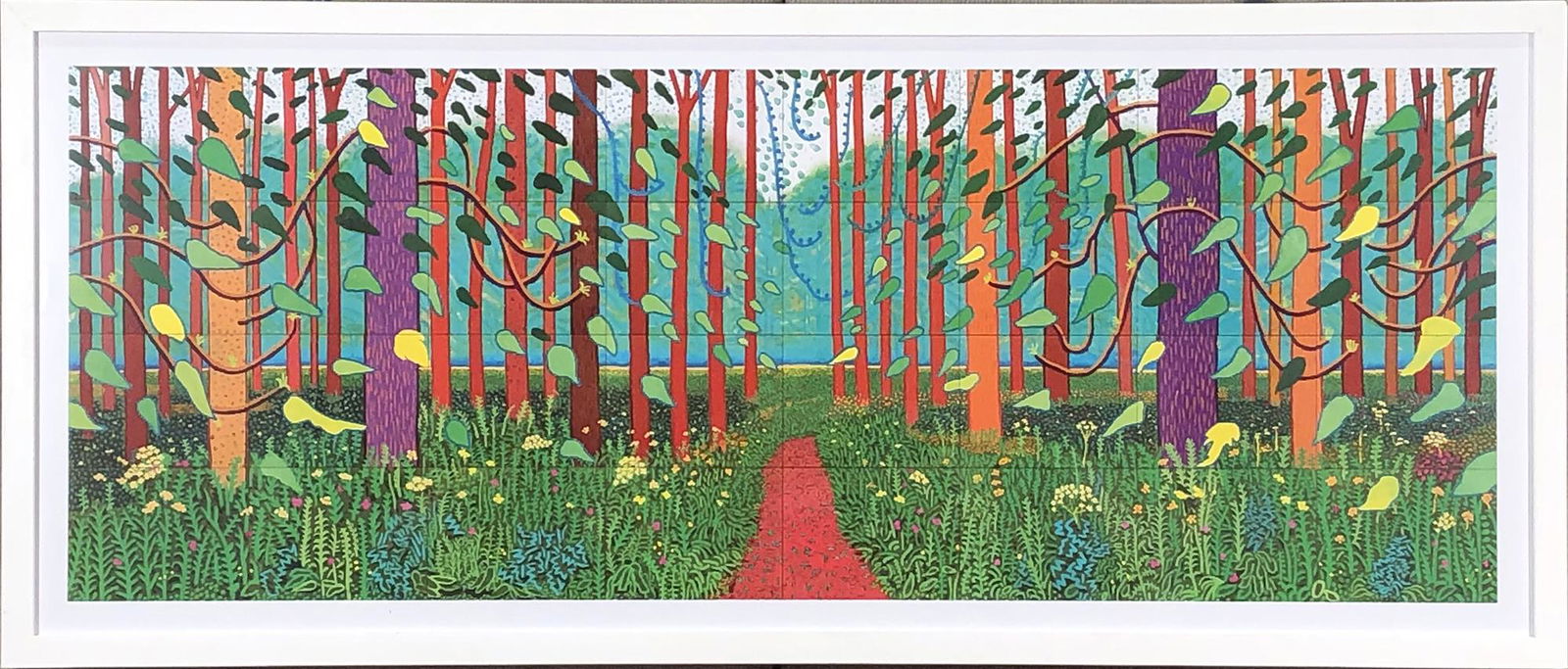 David Hockney - The Arrival of Spring in Woldgate, East (1 of 2)