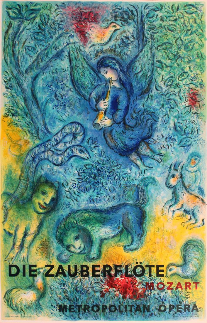 Marc Chagall - The Magic Flute (Die Zauberflote) - 1967 (1 of 3)