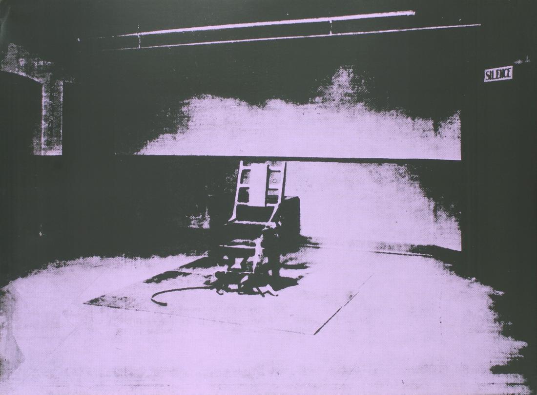 Andy Warhol - Electric Chair-Sunday B Morning - 1970 (1 of 1)