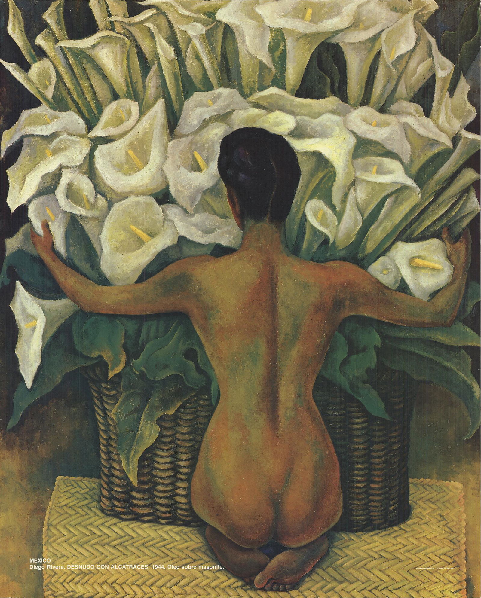 Diego Rivera - Desnudo Con Alcatraces - Offset (1 of 1)
