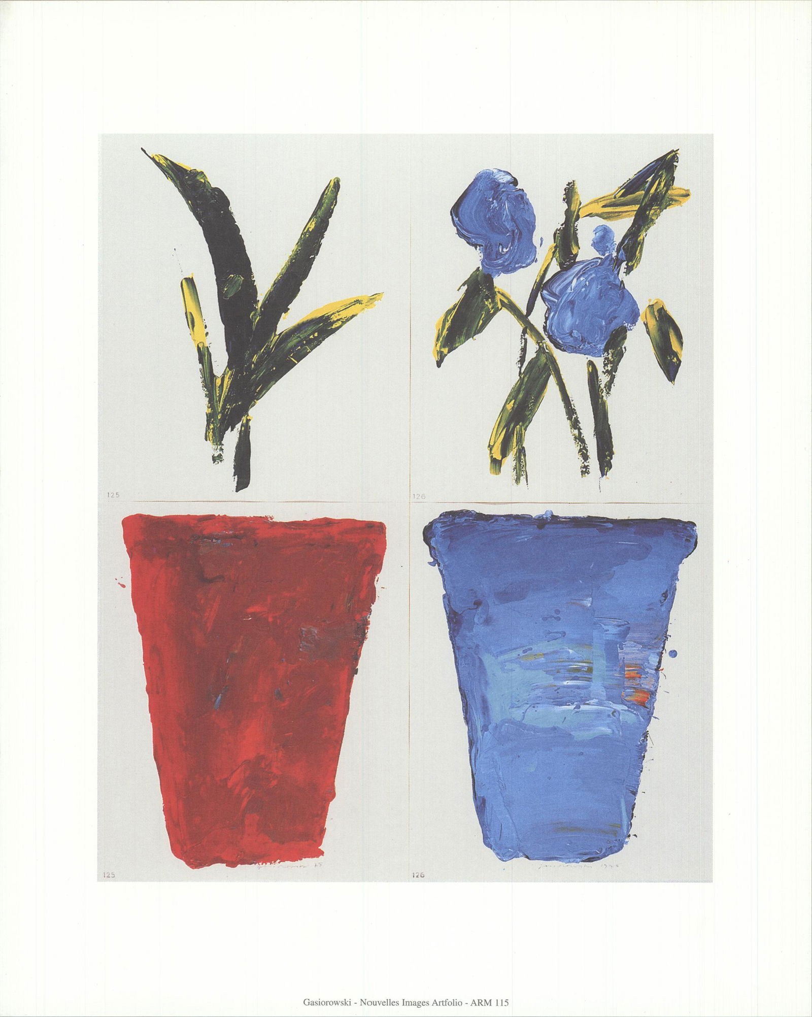 Gerald Gasiorowski - Les Fleurs - 1997 Offset (1 of 1)