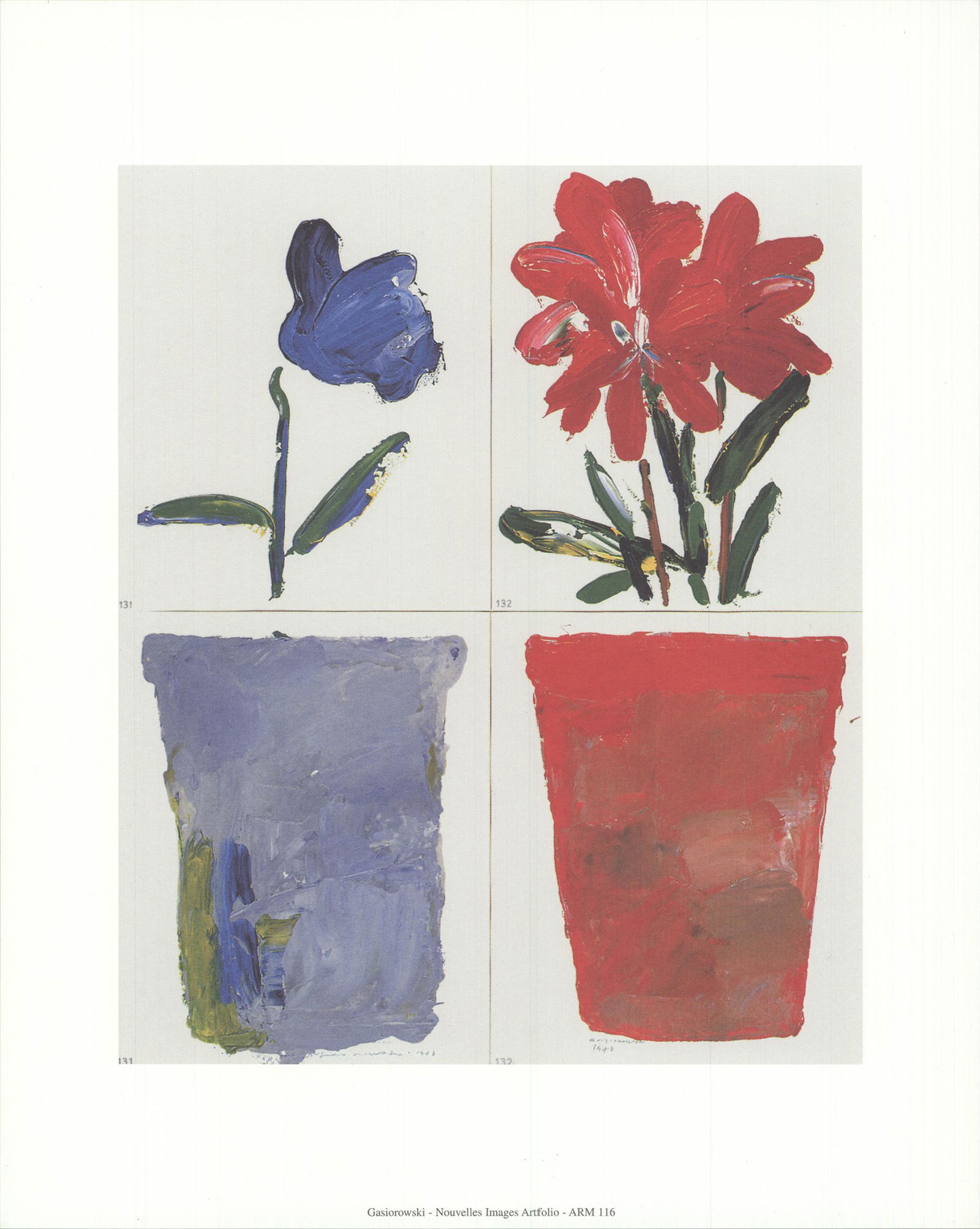 Gerald Gasiorowski - The Flowers III - 1997 Offset (1 of 1)
