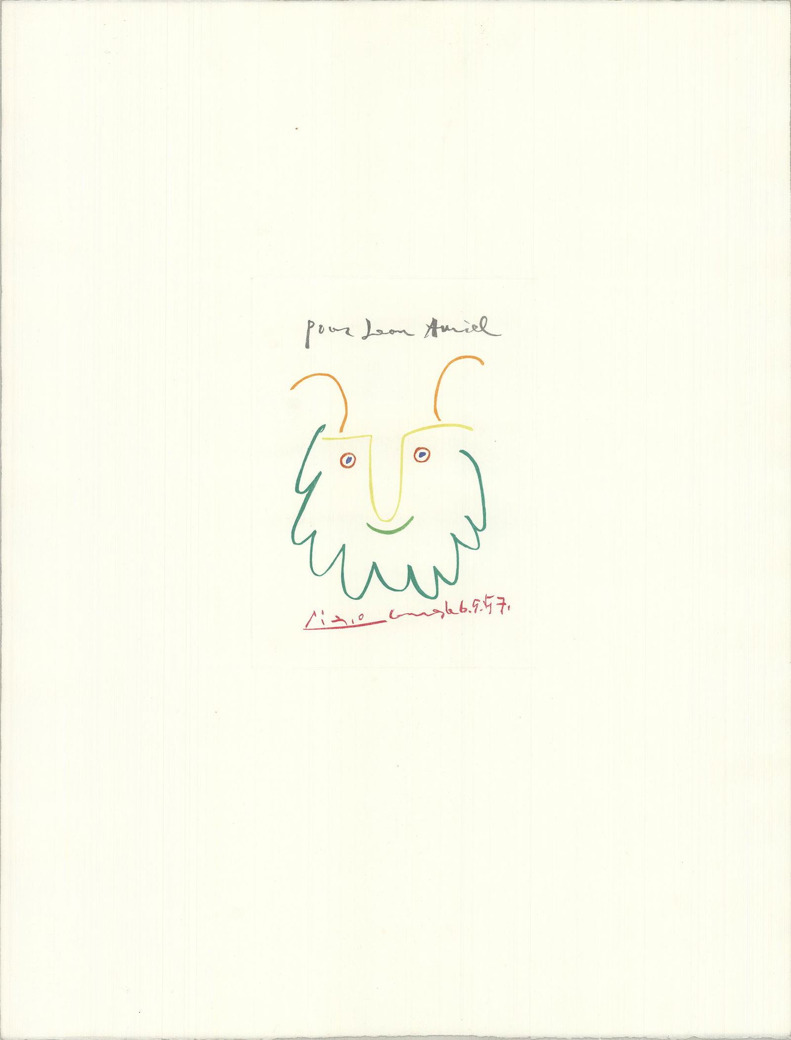 Pablo Picasso - Le Roi - 1957 Etching 25.75" x 19.75" (1 of 1)