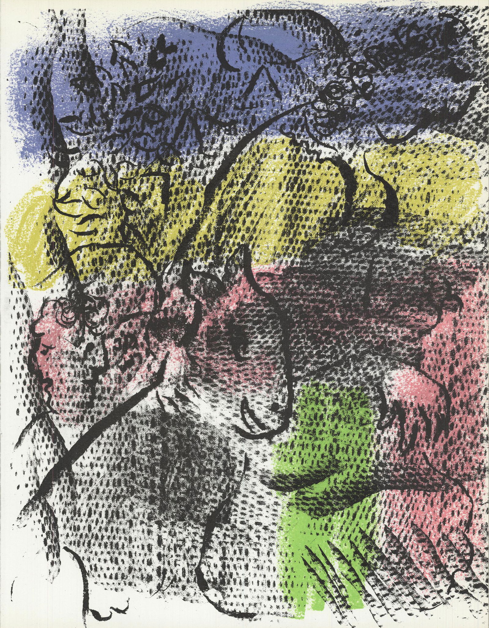 Marc Chagall - Untitled - 1963 Lithograph 12.25" x 9.5" (1 of 1)