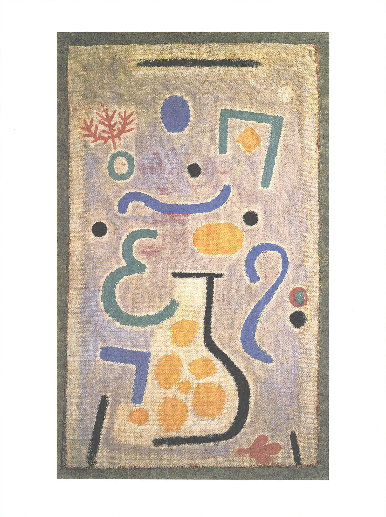 Paul Klee - The Vase - 2018 Offset Lithograph 31.5" x (1 of 1)