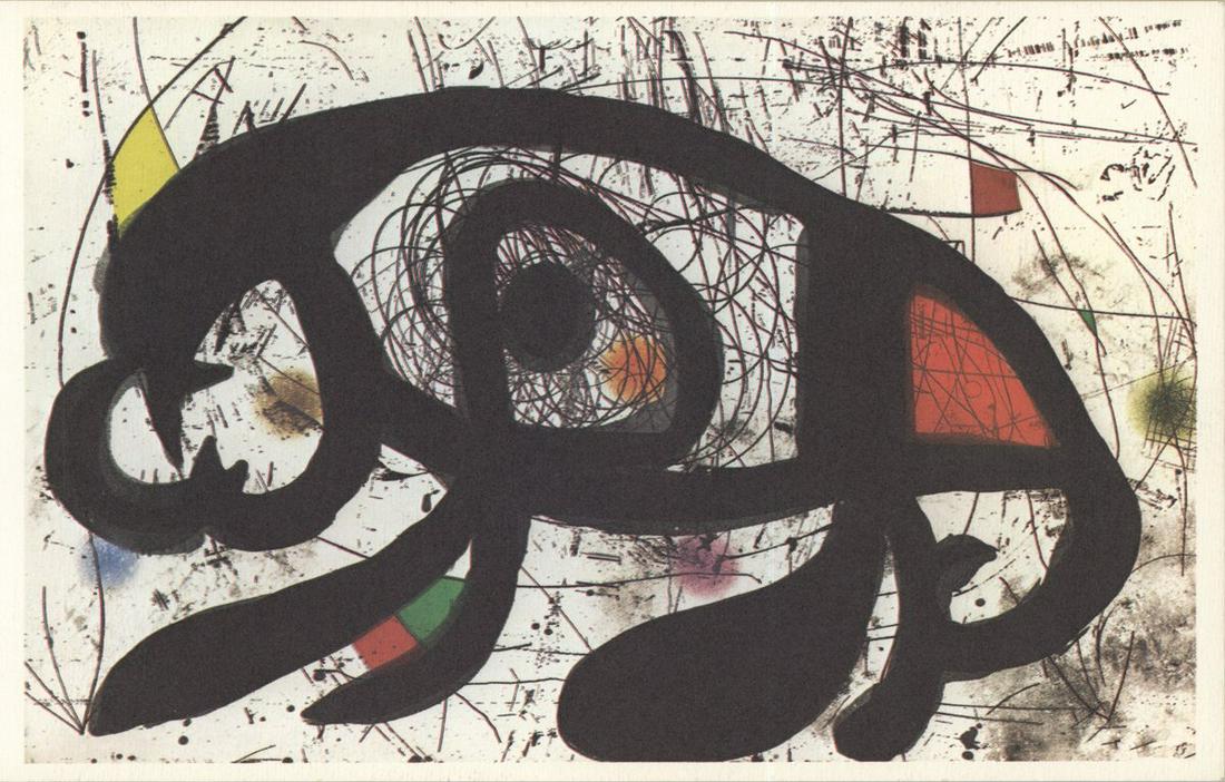 Joan Miro - Composition x 50 cards - 1979  5.25" x 8" (1 of 1)