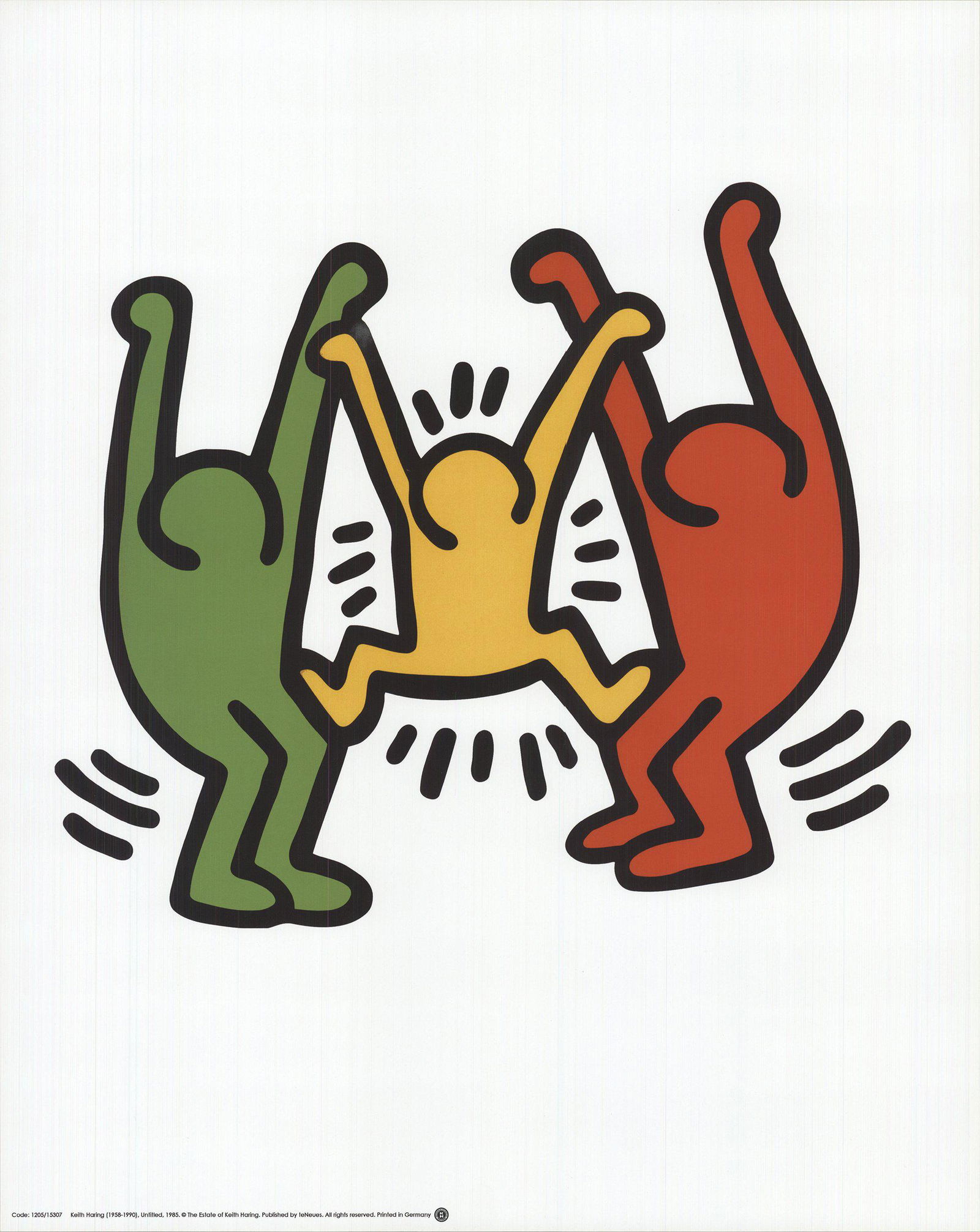 Keith Haring - Untitled, 1985 - Offset Lithograph (1 of 1)