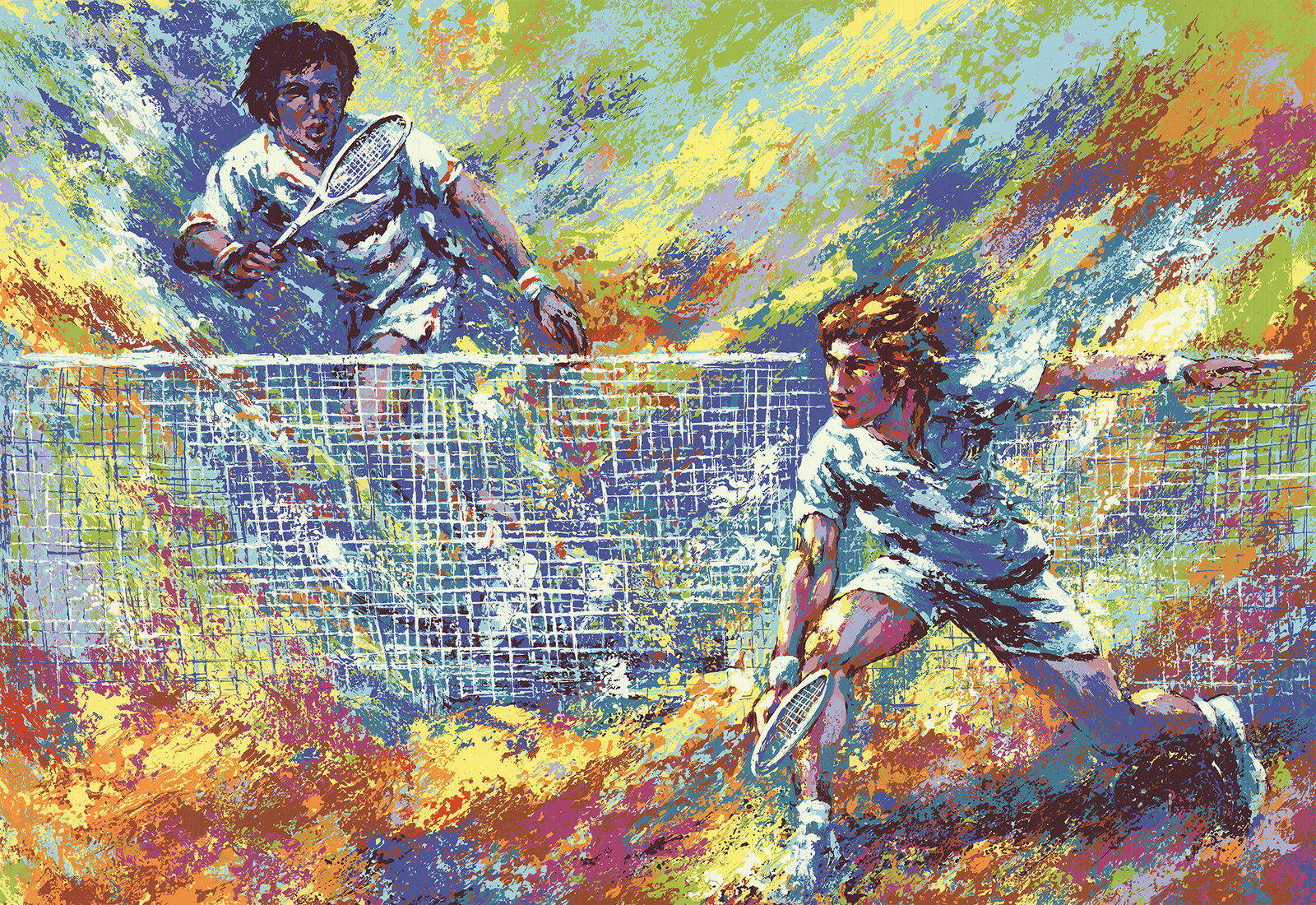 Bundle- 3 Assorted Limited Edition Tennis Art Pieces (1 of 3)