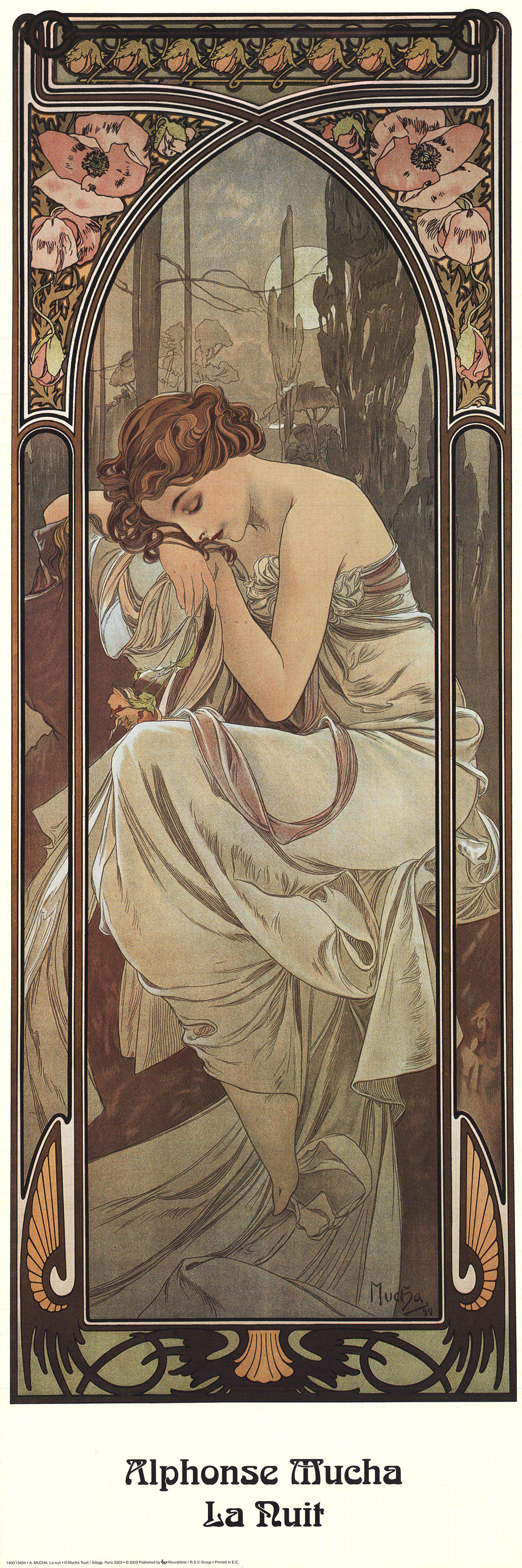Bundle- 3 Assorted Alphonse Mucha Posters (1 of 3)