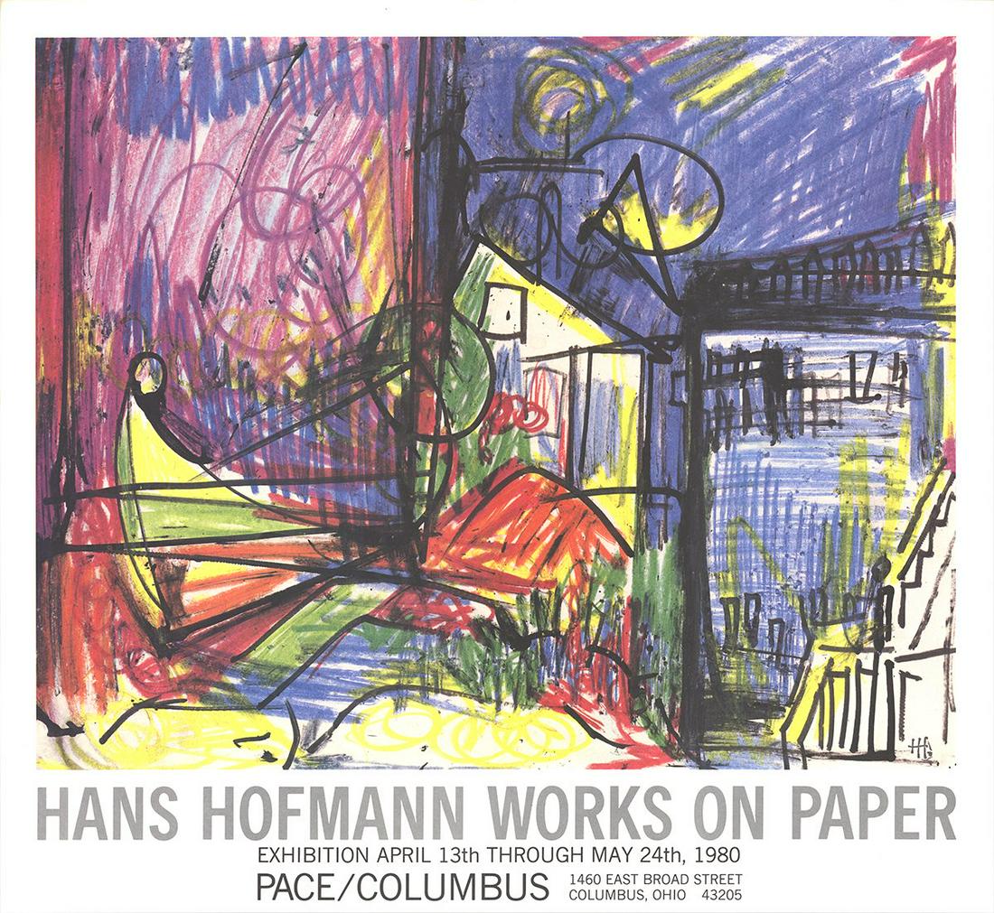 25 Hans Hofmann 1980 Landscape-Works on Paper Posters (1 of 1)
