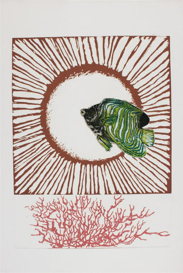 Richard Royce - Tropics Composition - Etching 30.75" x (1 of 1)