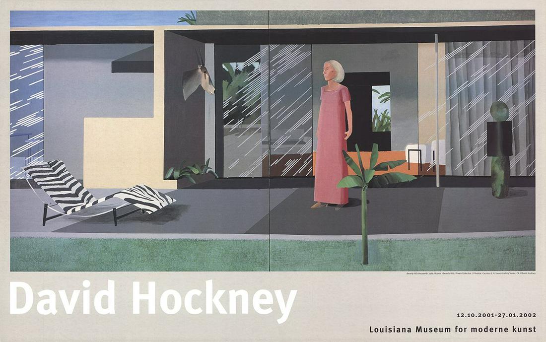 David Hockney - Beverly Hills Housewife - 2001 Offset (1 of 1)