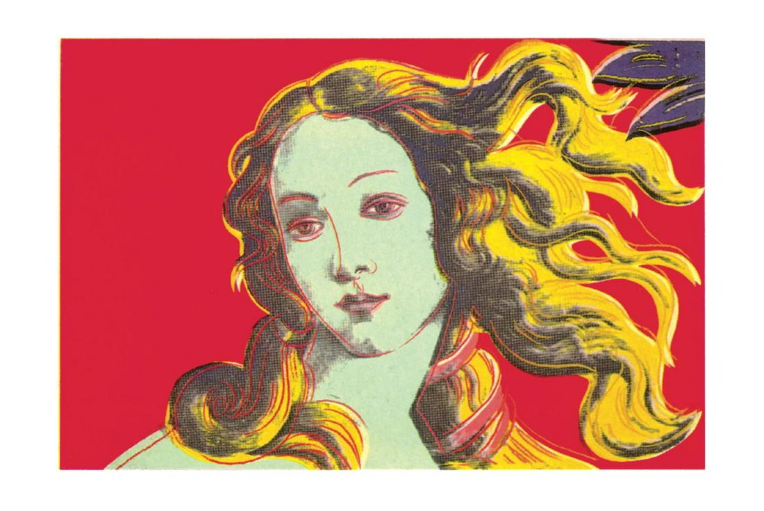 Andy Warhol - Birth of Venus-Red - 2000 Offset (1 of 1)