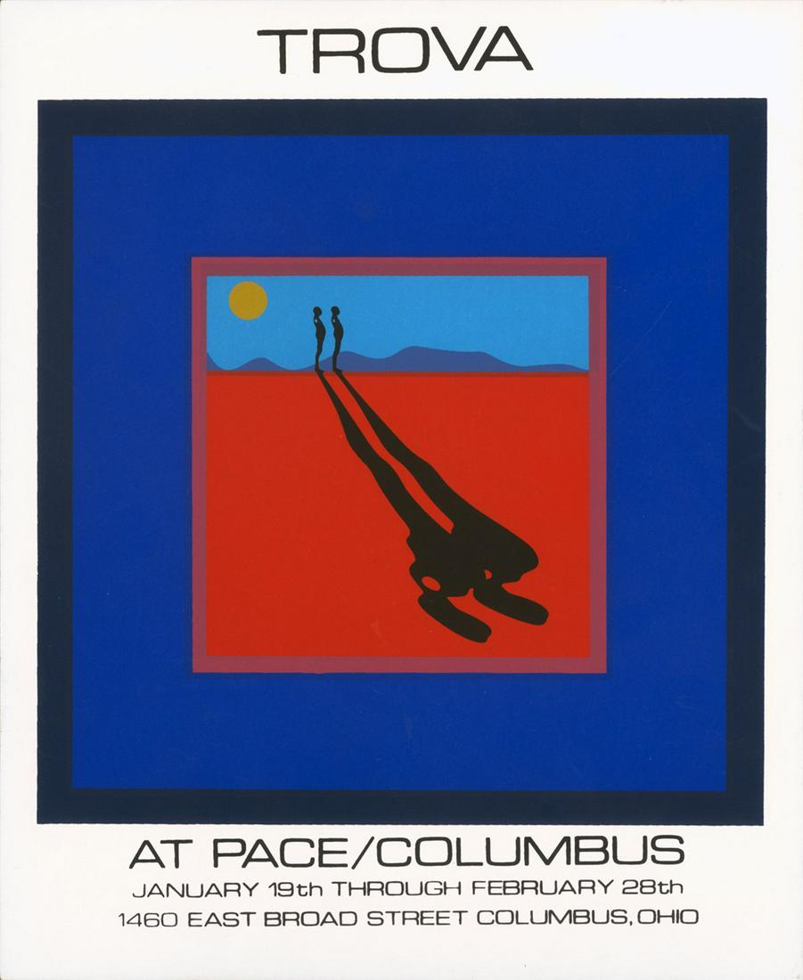 Ernest Trova - Falling Man - 1972 Serigraph 31.25" x (1 of 1)