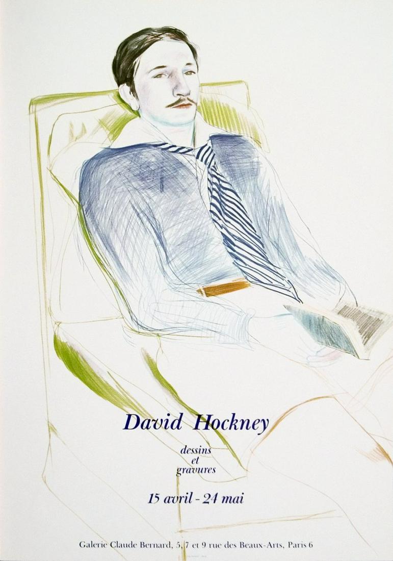 David Hockney - Jacques de Bascher de Beaumarchais - (1 of 1)