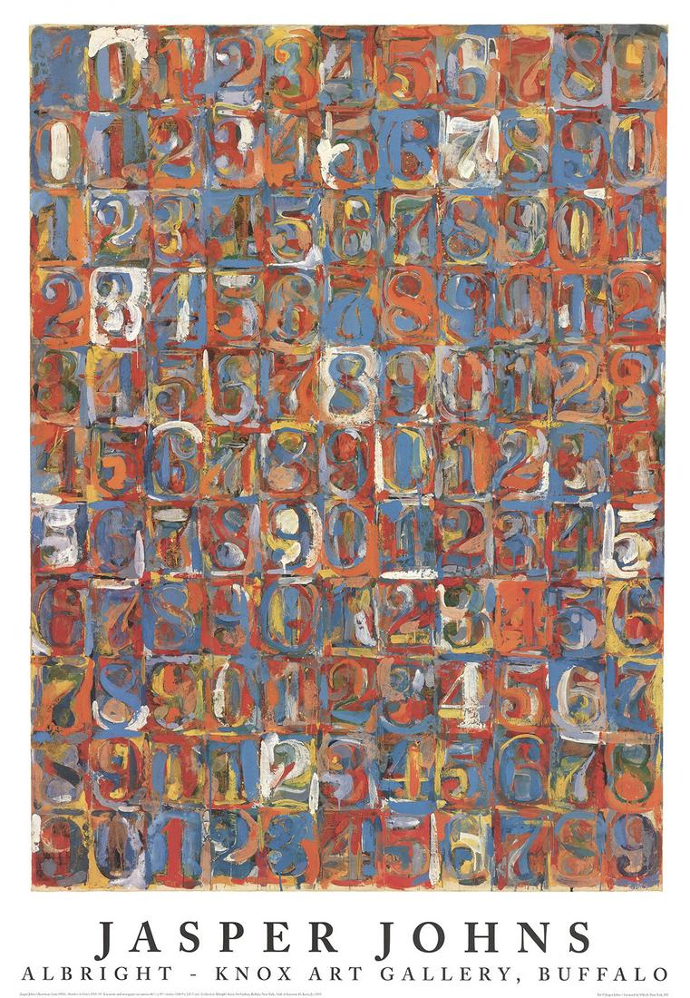 Jasper Johns - Numbers in Color - 1976 Offset (1 of 1)
