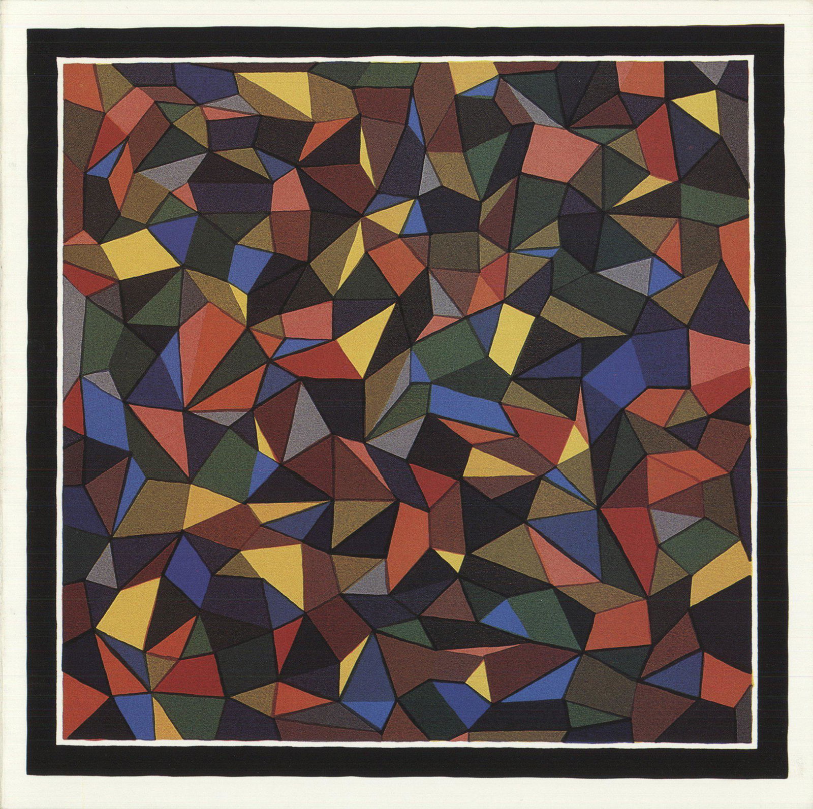 Sol Lewitt - Continuous Forms and Color - 1989 6.75" x (1 of 1)