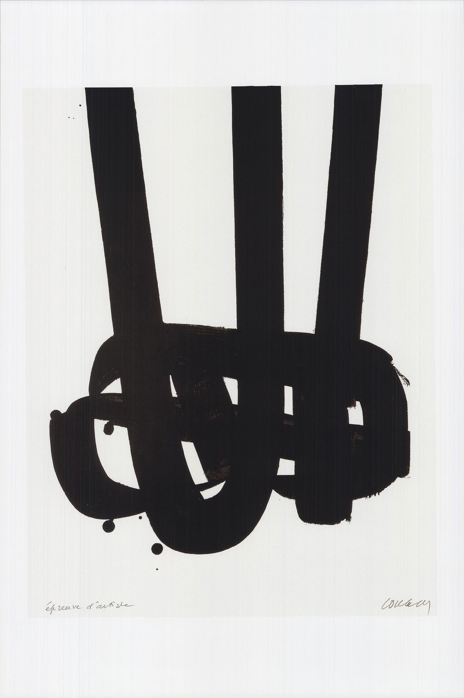 Pierre Soulages - Lithographie no. 29 - Offset (1 of 1)