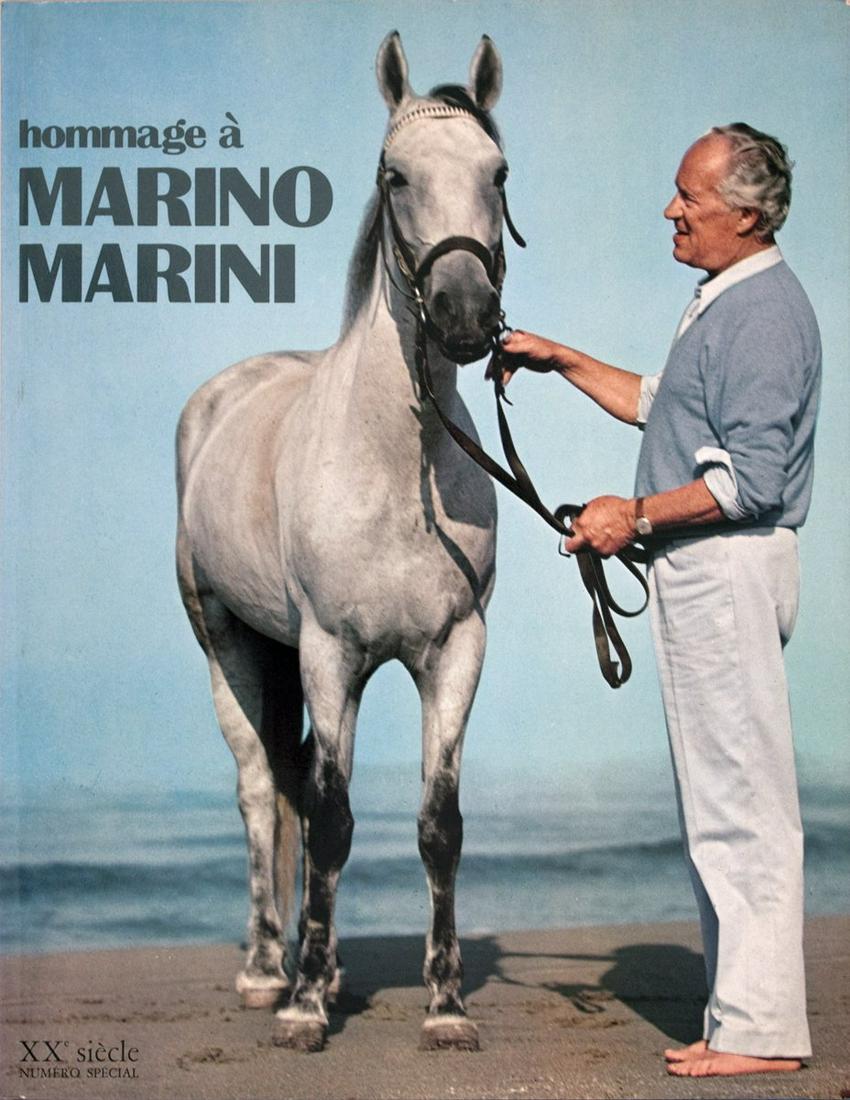 XXe Siecle Hommage a Marino Marini - 1974 Book 12.5" x (1 of 1)