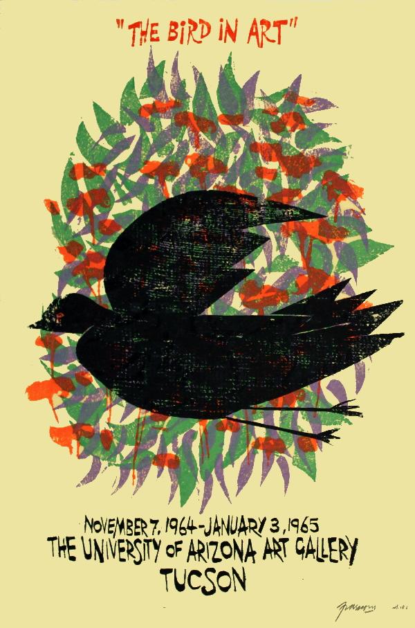 Signed 1964 Frasconi The Bird In Art Wood Bloc: Reference #: ULEF5400-B Artist Name: Frasconi, Antonio Title: The Bird In Art Medium: Wood Block Edition Size: 100 Year: 1964 Paper Size: 24 x 18 inches Image Size: 24 x 18 inches Condition: A-: Near