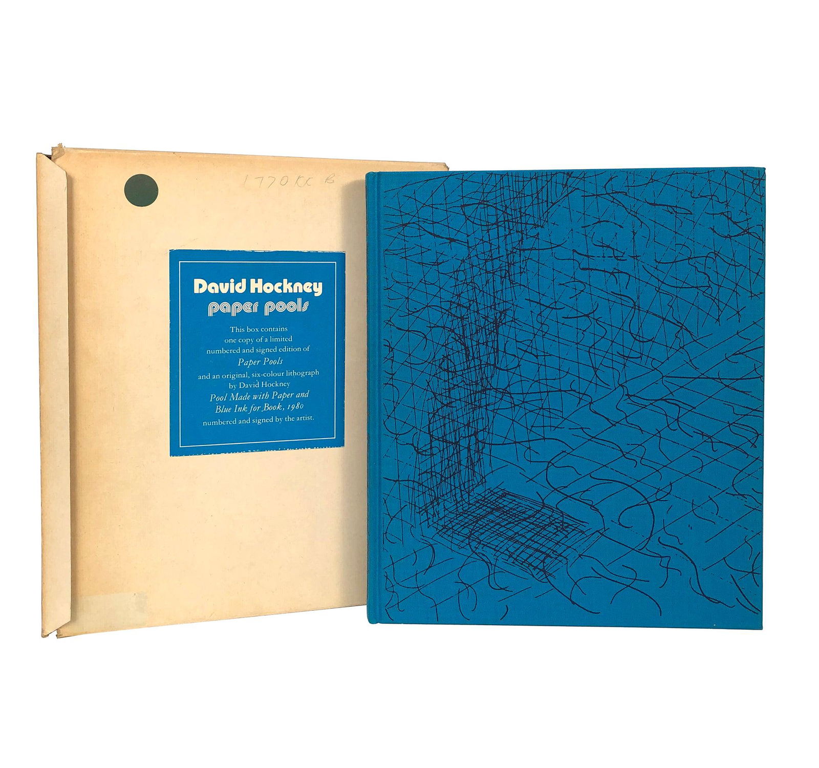 Paper Pools - 1980 Book - SIGNED 11" x 9.5" (1 of 1)