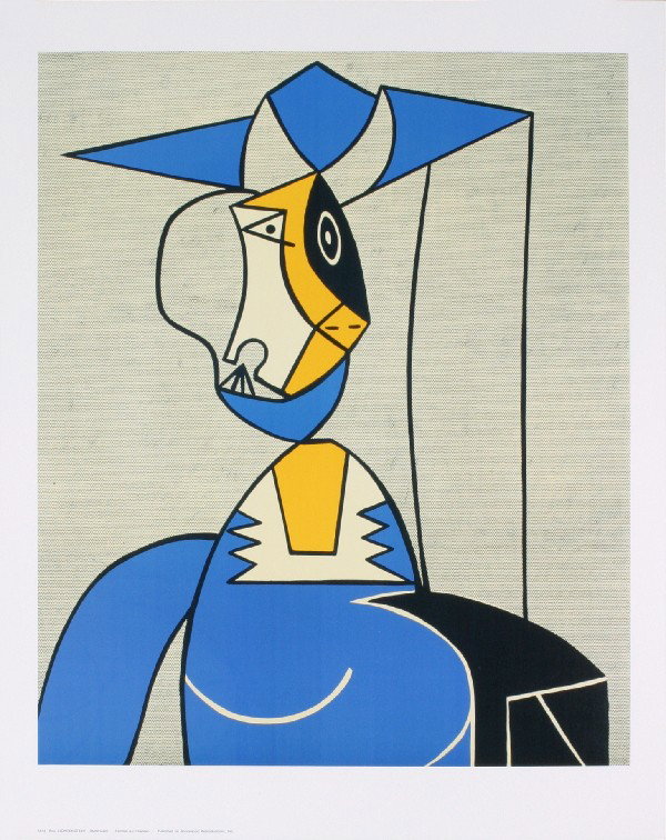 Lichtenstein Femme au Chapeau Poster: Reference #: ULCB5033 Artist Name: Lichtenstein, Roy Title: Femme au Chapeau Medium: Offset Lithograph Edition Size: Unknown Year: Unknown Paper Size: 28.5 x 22.5 inches Image Size: 24.25 x 22 inches 