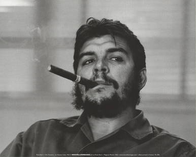 Rene Burri - Che Guevara - 2003 Offset Lithograph 9.5" x 12": "Che Guevara" by Rene Burri, 2003 Unsigned Offset Lithograph. Paper size is 9.5 x 12 inches, with an image size of 9.5 x 12 inches. The Offset Lithograph is from an unknown edition size. and is not